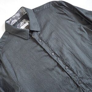 John Lennon Sz XL Paisley Jacquard Men's dress shirt - 100% Cotton